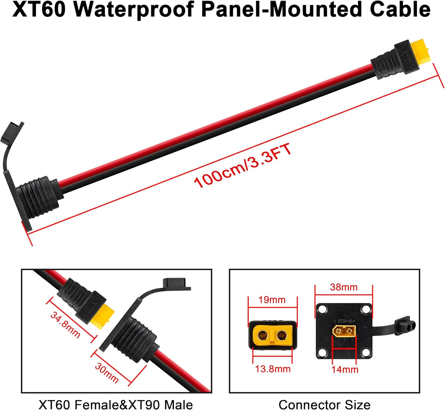 Cabo de Montagem em Painel JMU - Drone Battery Adapter avaliação e preço