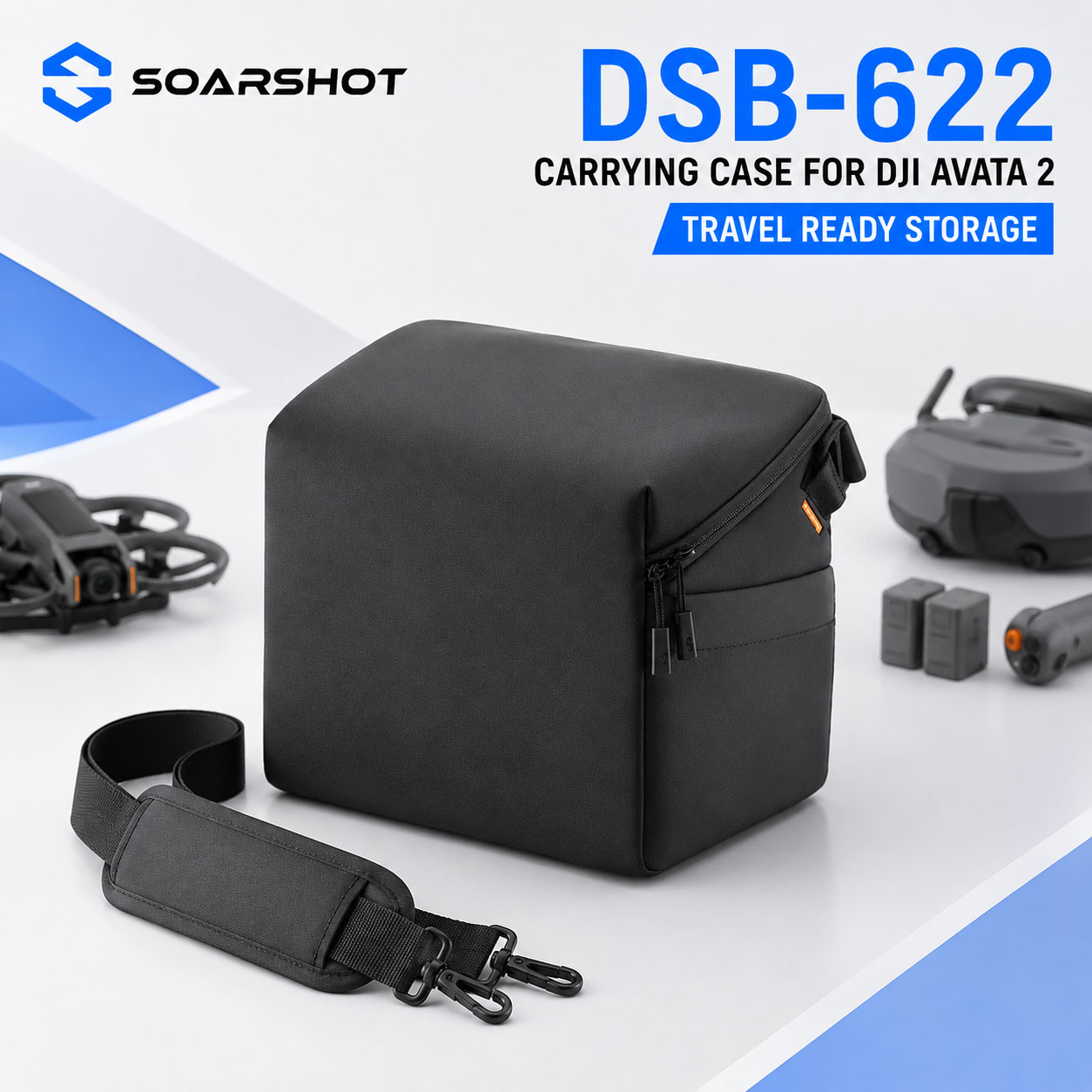 Estojo de Transporte SOARSHOT  - Drone Carrying Case avaliação e preço