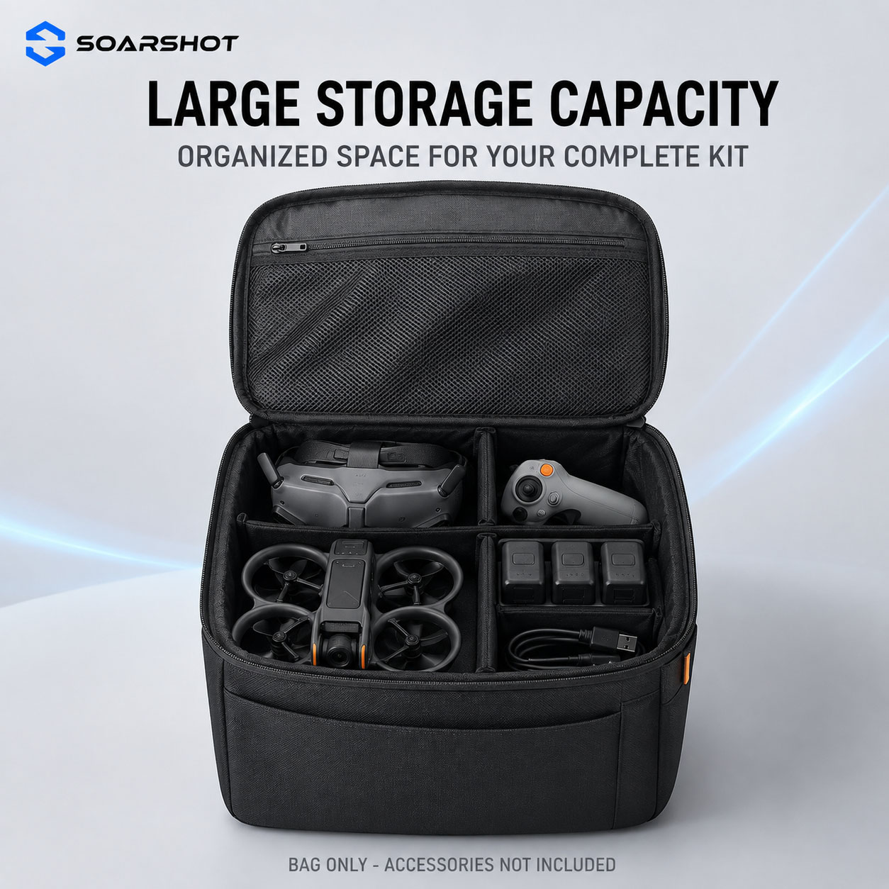 Estojo de Transporte SOARSHOT  - Drone Carrying Case avaliação e preço