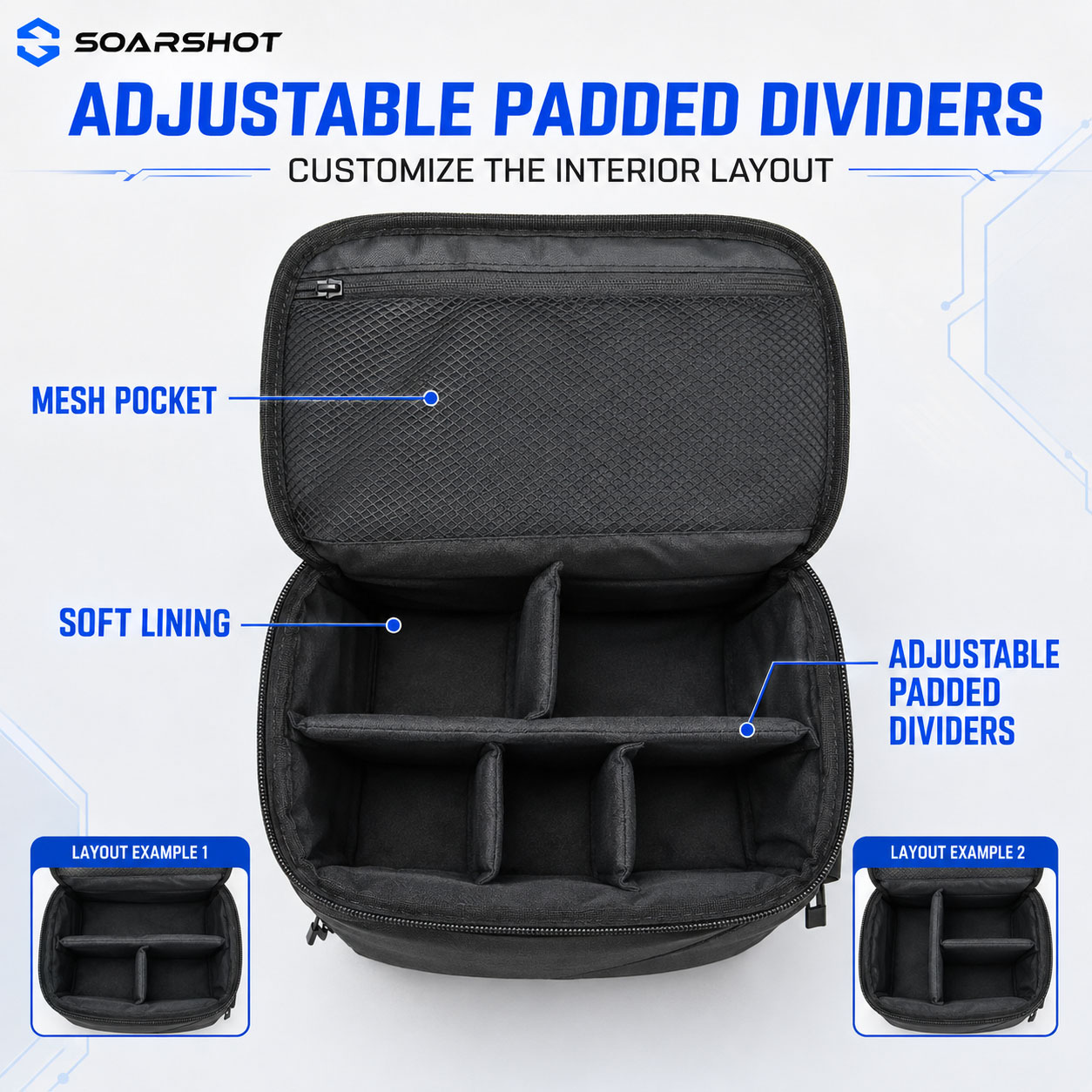 Estojo de Transporte SOARSHOT  - Drone Carrying Case avaliação e preço